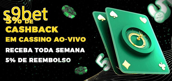 Promoções do cassino ao Vivo s9bet